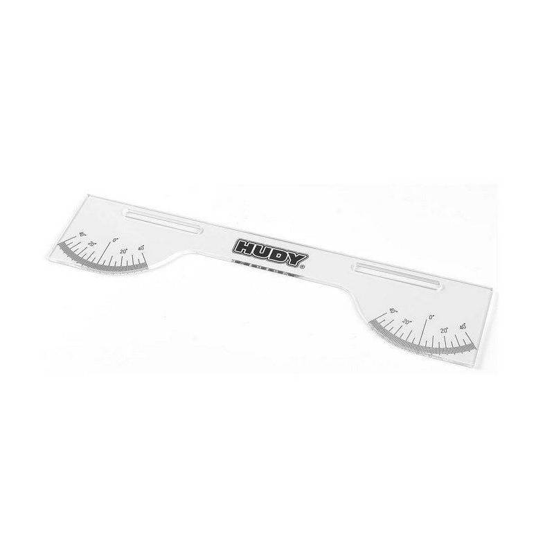 UPSIDE MEASURE PLATE FOR 1/10 OFF-ROAD CARS - 108940 - HUDY UPSIDE MEASURE PLATE FOR 1/10 OFF-ROAD CARS - 108940 - HUDY
