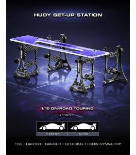 HUDY SET-UP STATION FOR 1/10 TOURING CARS - HUDY - 109301