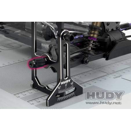 ALU NUT FOR 1/10 OFF-ROAD SET-UP SYSTEM (4) - HUDY
