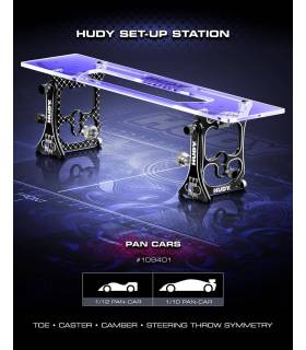 HUDY SET-UP STATION FOR 1/10 & 1/12 PAN CARS -V2 - HUDY