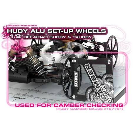 ALU SET-UP WHEEL FOR 1/8 OFF-ROAD - V2 (4) - HUDY