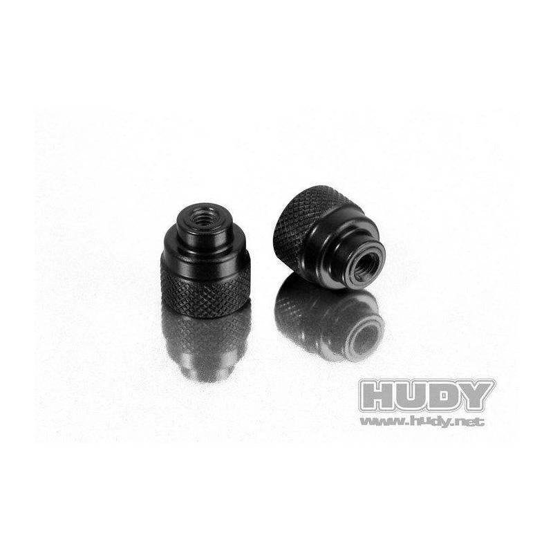 ALU NUT M3 FOR 1/10 & 1/12 PAN CAR SET-UP SYSTEM (2) - 109460 - HUDY ALU NUT M3 FOR 1/10 & 1/12 PAN CAR SET-UP SYSTEM (2) - 109460 - HUDY