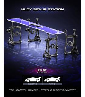 HUDY SET-UP STATION FOR 1/8 GT - HUDY