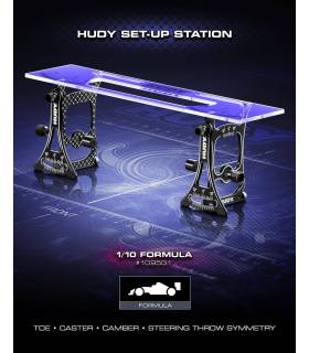 HUDY SET-UP STATION FOR 1/10 FORMULA CARS - HUDY - 109501