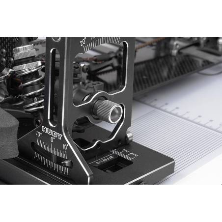 ALU NUT FOR 1/10 TOURING SET-UP SYSTEM (4) - HUDY
