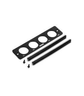 Support amortisseurs TT 1/8 pour plateau 109802 - HUDY - 109822