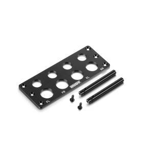 Support amortisseurs Piste pour plateau 109800 - HUDY - 109820