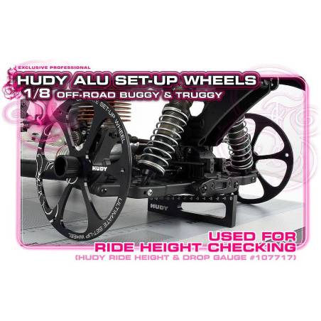 ALU SET-UP WHEEL FOR 1/8 OFF-ROAD - V2 (4) - HUDY