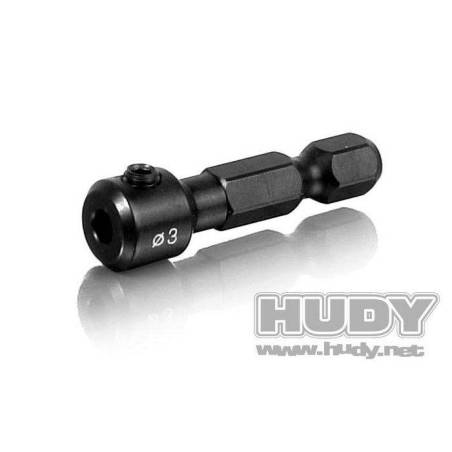 PIN ADAPTER 3.0MM FOR EL. SCREWDRIVER - 111030 - HUDY