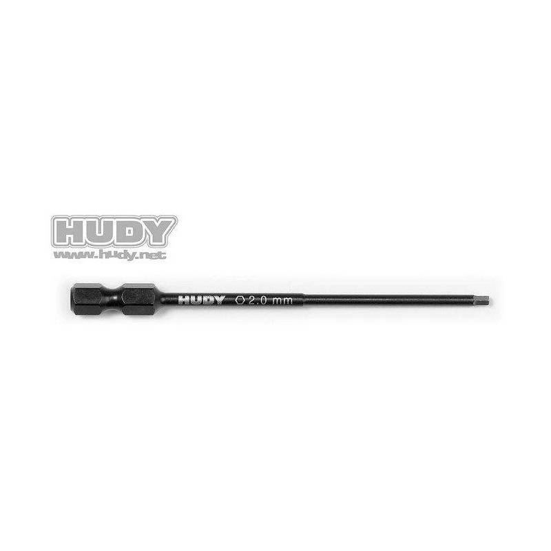 POWER TOOL TIP ALLEN 2.0 x 90 MM - HUDY POWER TOOL TIP ALLEN 2.0 x 90 MM - HUDY