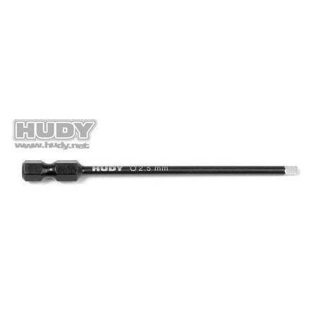 POWER TOOL TIP ALLEN 2.5 x 90 MM  - HUDY