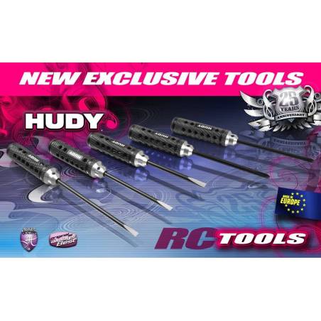 LIMITED EDITION - SLOTTED SCREWDRIVER  - FOR ENGINE HEAD - HUDY