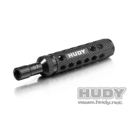 LIMITED EDITION - ALU 1-PIECE SOCKET DRIVER 7.0 MM - HUDY