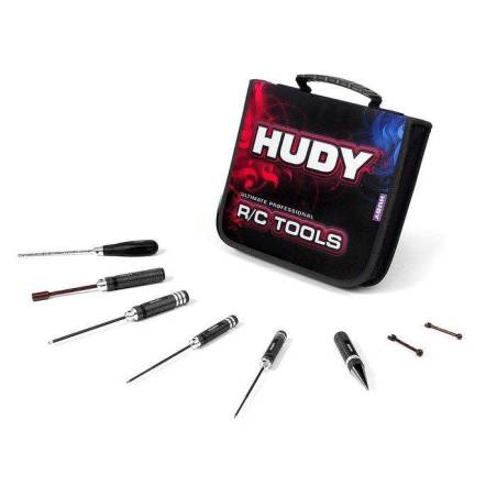 SET OF TOOLS + CARRYING BAG - FOR ELECTRIC TOURING CARS - HUDY