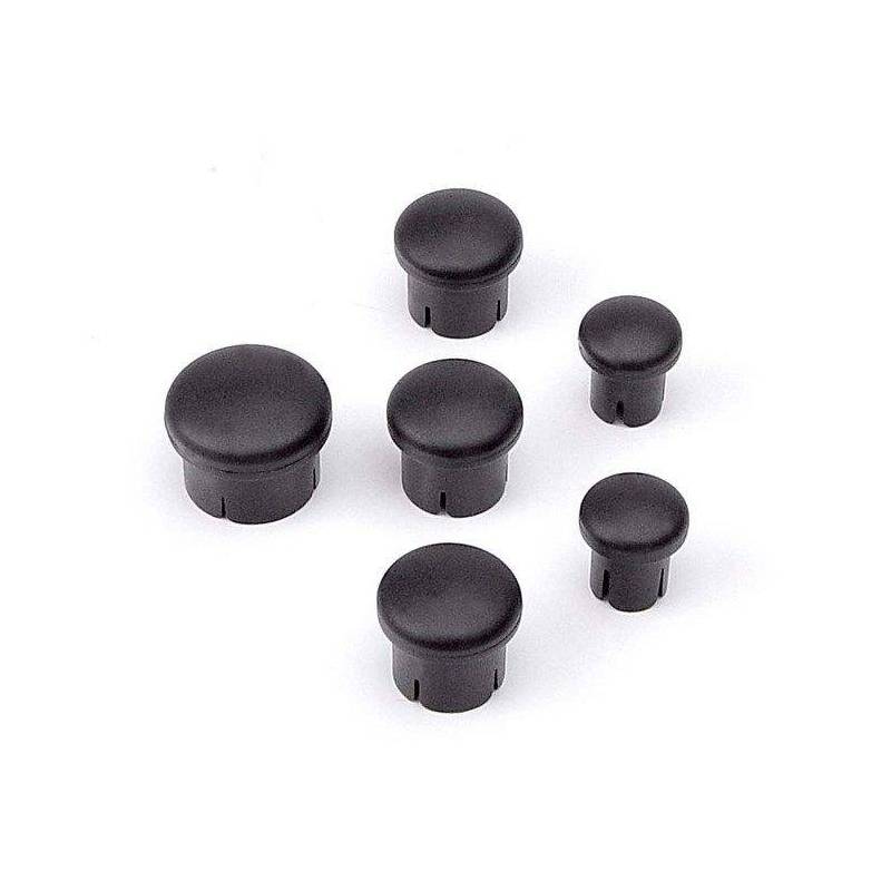 PLASTIC CAP FOR HANDLE ( SET - 3+2+1) BLACK - HUDY PLASTIC CAP FOR HANDLE ( SET - 3+2+1) BLACK - HUDY