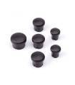 PLASTIC CAP FOR HANDLE ( SET - 3+2+1) BLACK - 195000 - HUDY