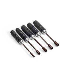 SOCKET DRIVER INCH SET - 5 PCS. - HUDY