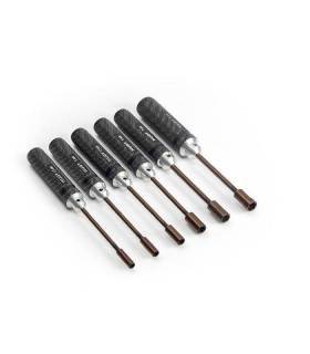 SOCKET DRIVER METRIC SET - 6 PCS. - HUDY