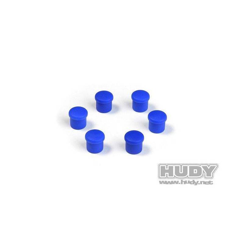 CAP FOR 14MM HANDLE - BLUE (6) - HUDY