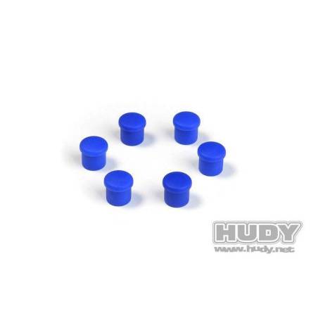 CAP FOR 14MM HANDLE - BLUE (6) - HUDY