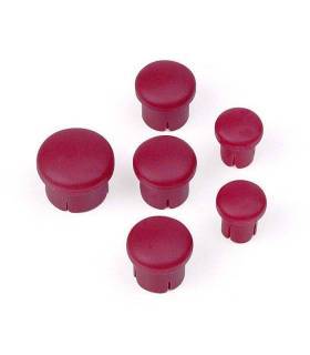 PLASTIC CAP FOR HANDLE ( SET - 3+2+1) PURPLE - HUDY