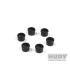 CAP FOR 18MM HANDLE - BLACK (6) - 195058-K - HUDY