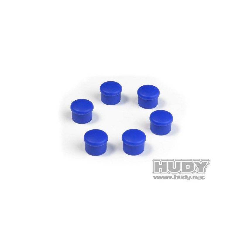 CAP FOR 18MM HANDLE - BLUE (6) - HUDY CAP FOR 18MM HANDLE - BLUE (6) - HUDY