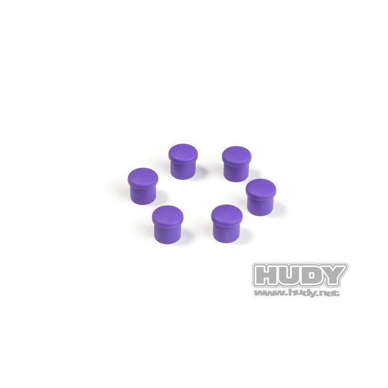 CAP FOR 14MM HANDLE - VIOLET (6) - HUDY CAP FOR 14MM HANDLE - VIOLET (6) - HUDY