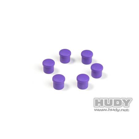 CAP FOR 14MM HANDLE - VIOLET (6) - HUDY