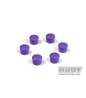 CAP FOR 18MM HANDLE - VIOLET (6) - 195058-V - HUDY