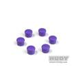 Bouchon de manche 18mm violet (6) - HUDY - 195058-V