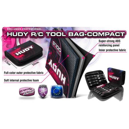 HUDY RC TOOLS BAG - COMPACT - EXCLUSIVE EDITION - HUDY