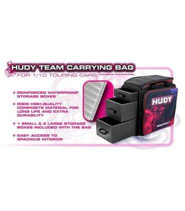 HUDY 1/10 CARRYING BAG WITH DRAWERS - V3 - 199100 - HUDY