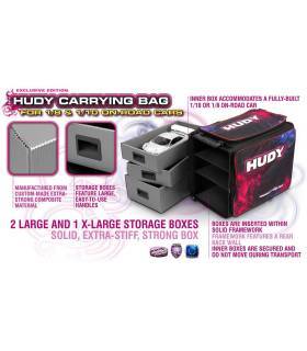 HUDY 1/10 & 1/8 CARRYING BAG + TOOL BAG - HUDY - 199120