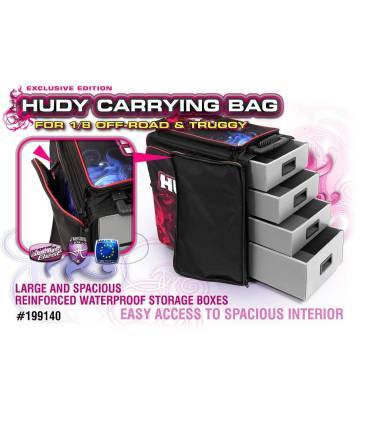 HUDY 1/8 OFF-ROAD & TRUGGY CARRYING BAG + TOOL BAG - HUDY - 199140