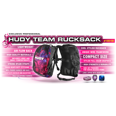 HUDY TEAM RUCKSACK - V2 - HUDY