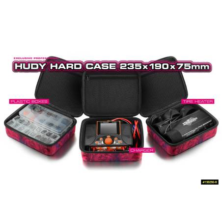 HUDY HARD CASE - 235x190x75MM - HUDY