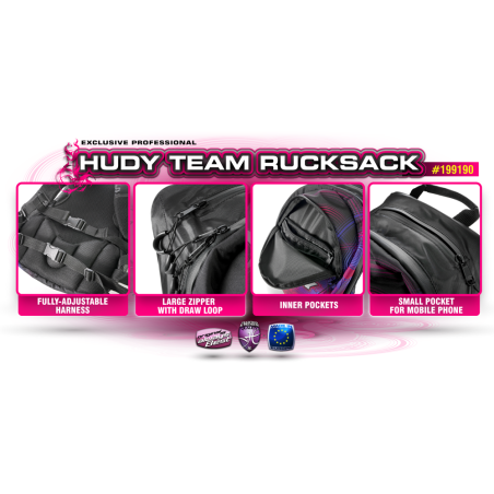 HUDY TEAM RUCKSACK - V2 - HUDY