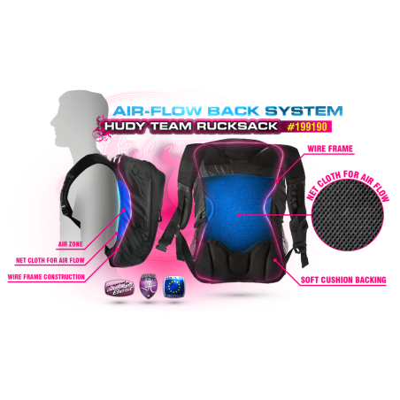 HUDY TEAM RUCKSACK - V2 - HUDY