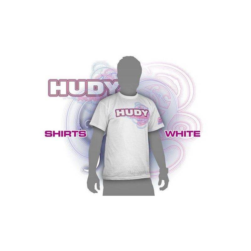 HUDY T-SHIRT - WHITE (XXL) - HUDY HUDY T-SHIRT - WHITE (XXL) - HUDY