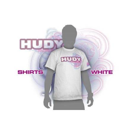 HUDY T-SHIRT - WHITE (L) - HUDY