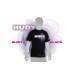 HUDY T-SHIRT - BLACK (XXL) - 281047XXL - HUDY