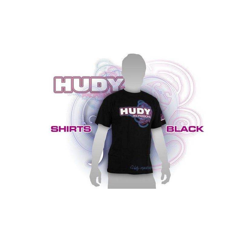 HUDY T-SHIRT - BLACK (L) - 281047L - HUDY HUDY T-SHIRT - BLACK (L) - 281047L - HUDY