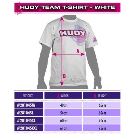 HUDY T-SHIRT - WHITE (XXXL) - HUDY