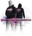 HUDY SWEATER HOODED - BLACK (XXL) - HUDY - 285501XXL