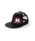 Casquette Hudy noire Trucker - HUDY - 286905