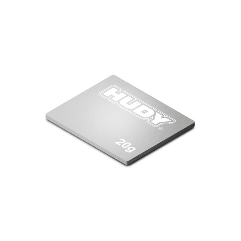 HUDY PURE TUNGSTEN WEIGHT THIN - 31x26MM - 20g - HUDY HUDY PURE TUNGSTEN WEIGHT THIN - 31x26MM - 20g - HUDY