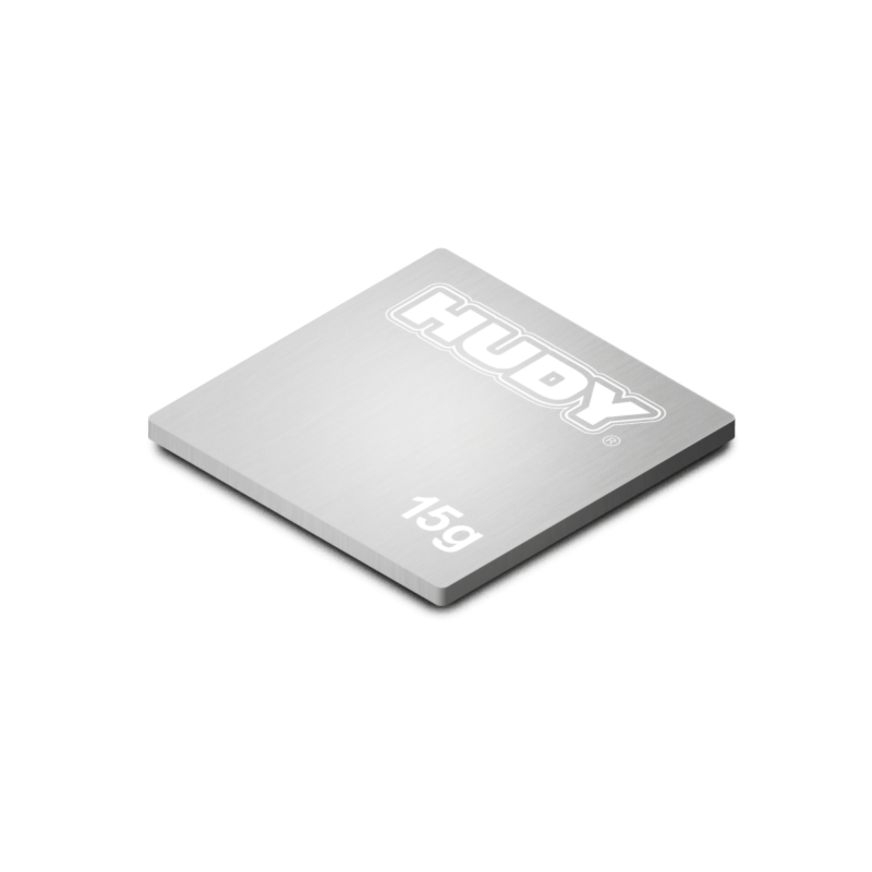 HUDY PURE TUNGSTEN WEIGHT THIN - 24.5x24.5MM - 15g - HUDY - 293086 HUDY PURE TUNGSTEN WEIGHT THIN - 24.5x24.5MM - 15g - HUDY - 293086