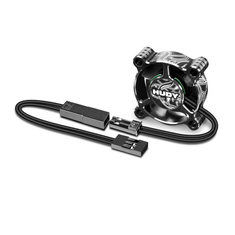 HUDY ALU RC FAN 30MM - TOP/SIDE MOUNT 4 HOLE - HUDY HUDY ALU RC FAN 30MM - TOP/SIDE MOUNT 4 HOLE - HUDY