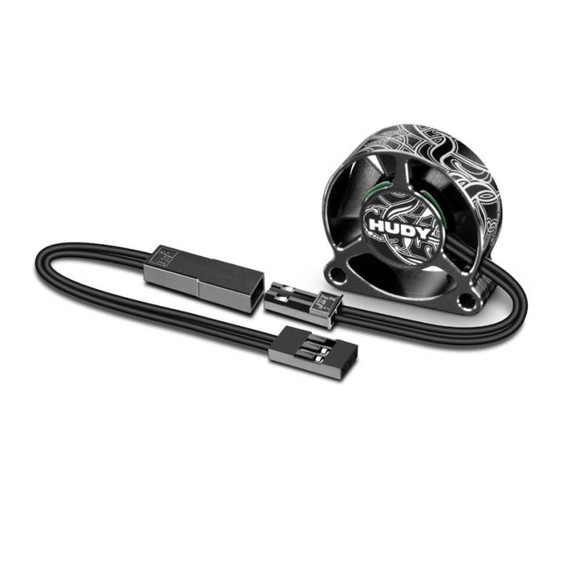 HUDY ALU RC FAN 30MM - SIDE MOUNT 2 HOLE - HUDY HUDY ALU RC FAN 30MM - SIDE MOUNT 2 HOLE - HUDY